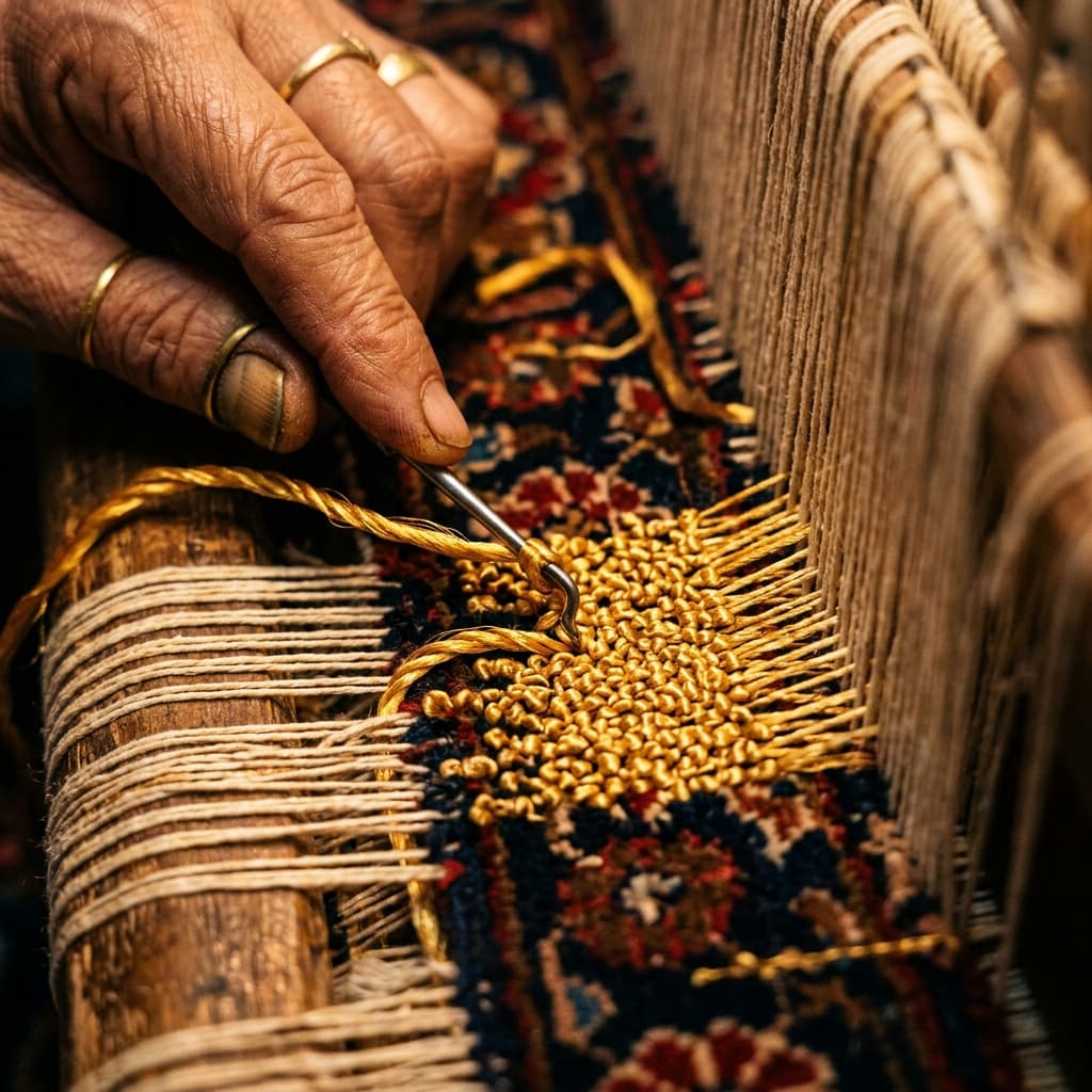 Creaticabud artisan at the loom